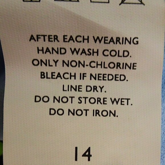 NWT Nike Bikini Retail $44 Geometric Design Sz 14 - Picture 7 of 7